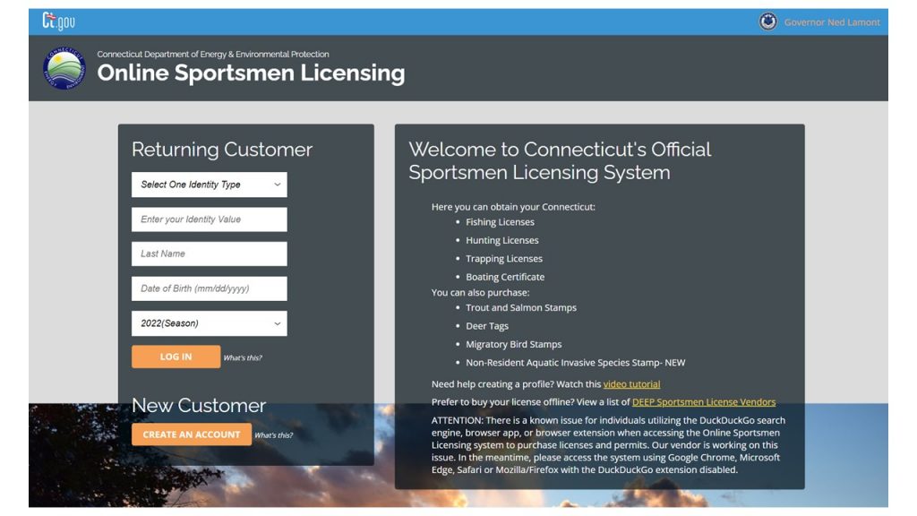 CT DEEP WEB PAGE Connecticut Boating Certificates LLC